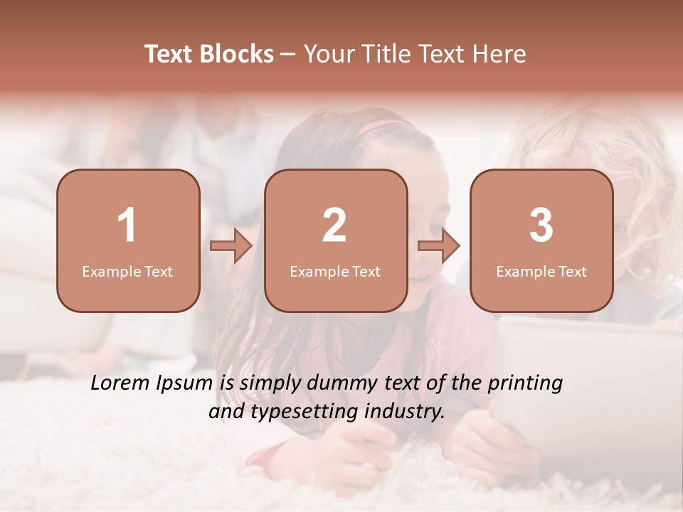 Computing Daughter Learning PowerPoint Template