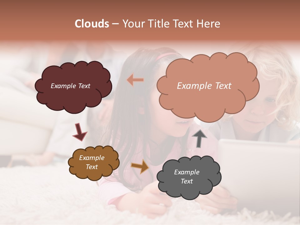 Computing Daughter Learning PowerPoint Template