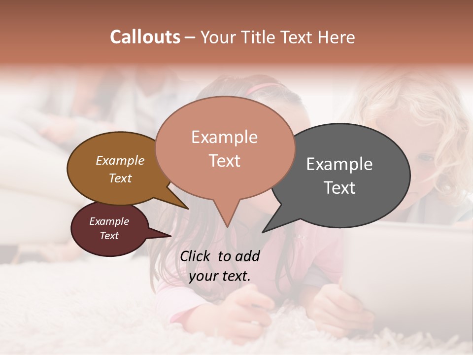 Computing Daughter Learning PowerPoint Template