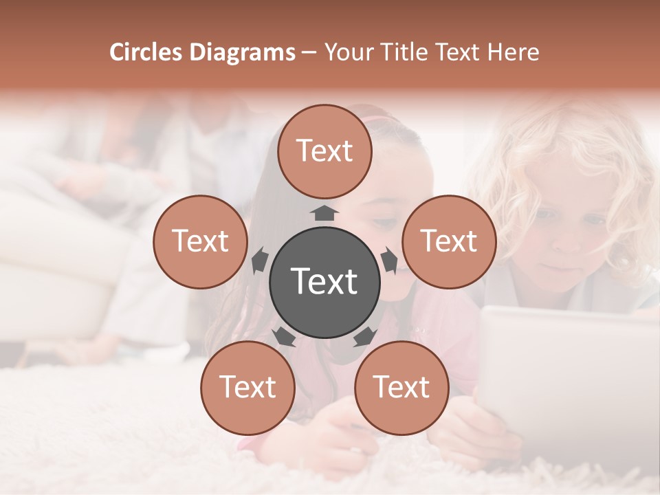 Computing Daughter Learning PowerPoint Template