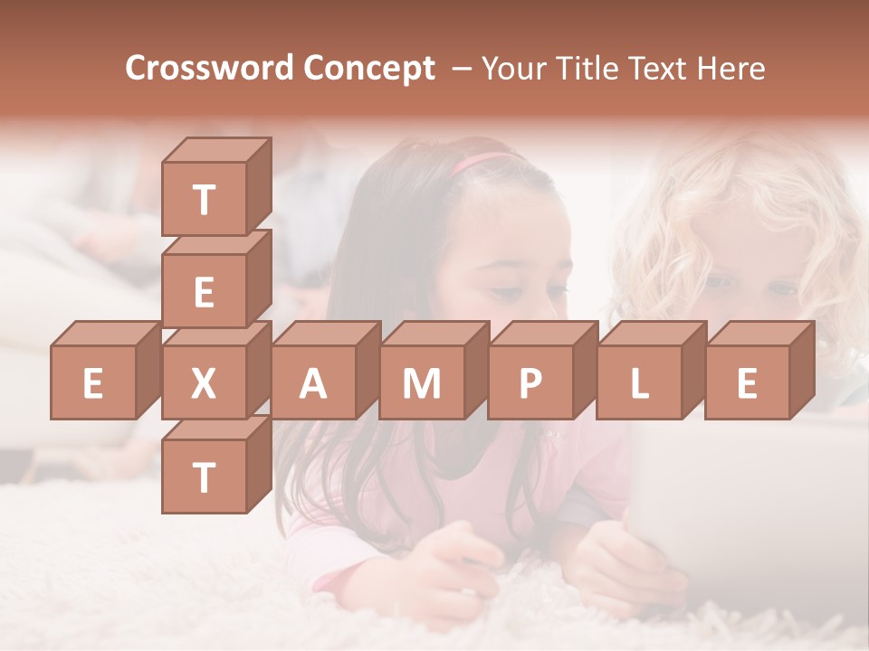 Computing Daughter Learning PowerPoint Template