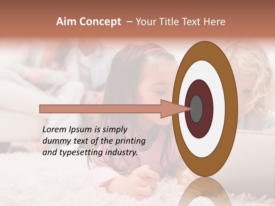 Computing Daughter Learning PowerPoint Template