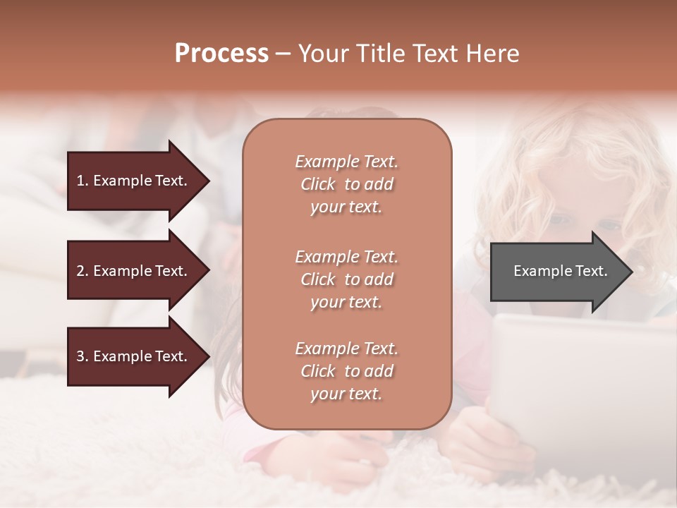 Computing Daughter Learning PowerPoint Template