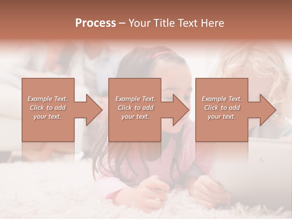 Computing Daughter Learning PowerPoint Template
