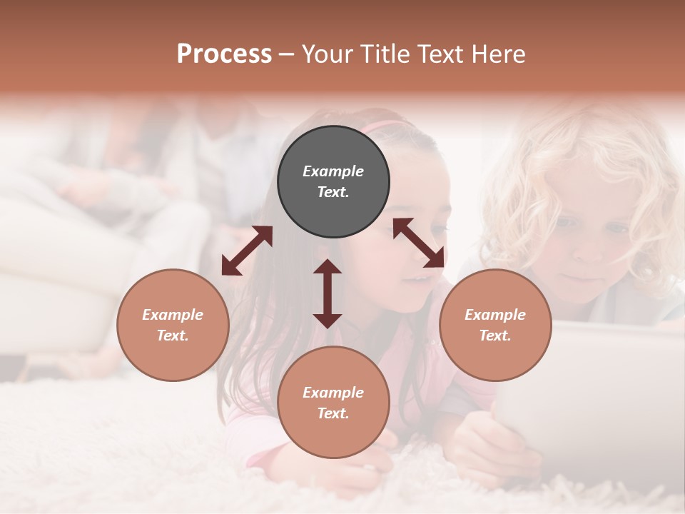 Computing Daughter Learning PowerPoint Template