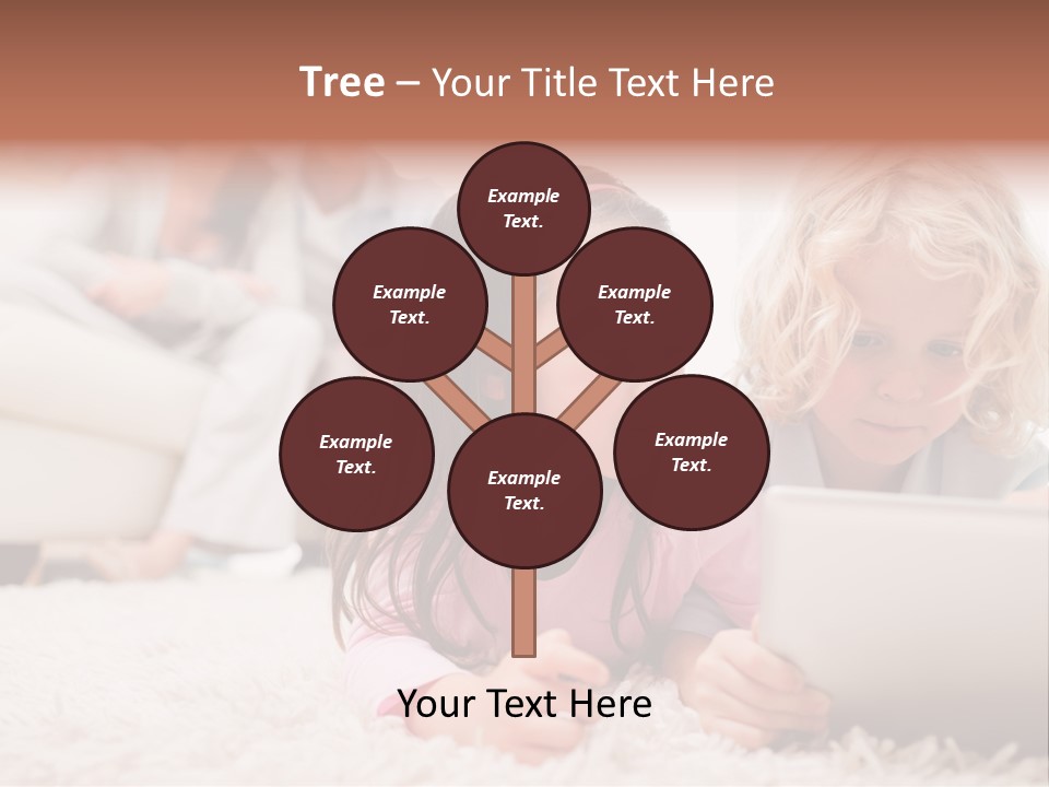 Computing Daughter Learning PowerPoint Template