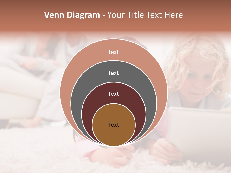 Computing Daughter Learning PowerPoint Template