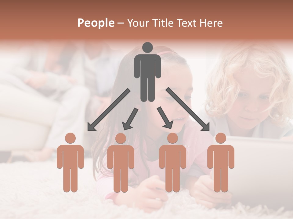 Computing Daughter Learning PowerPoint Template