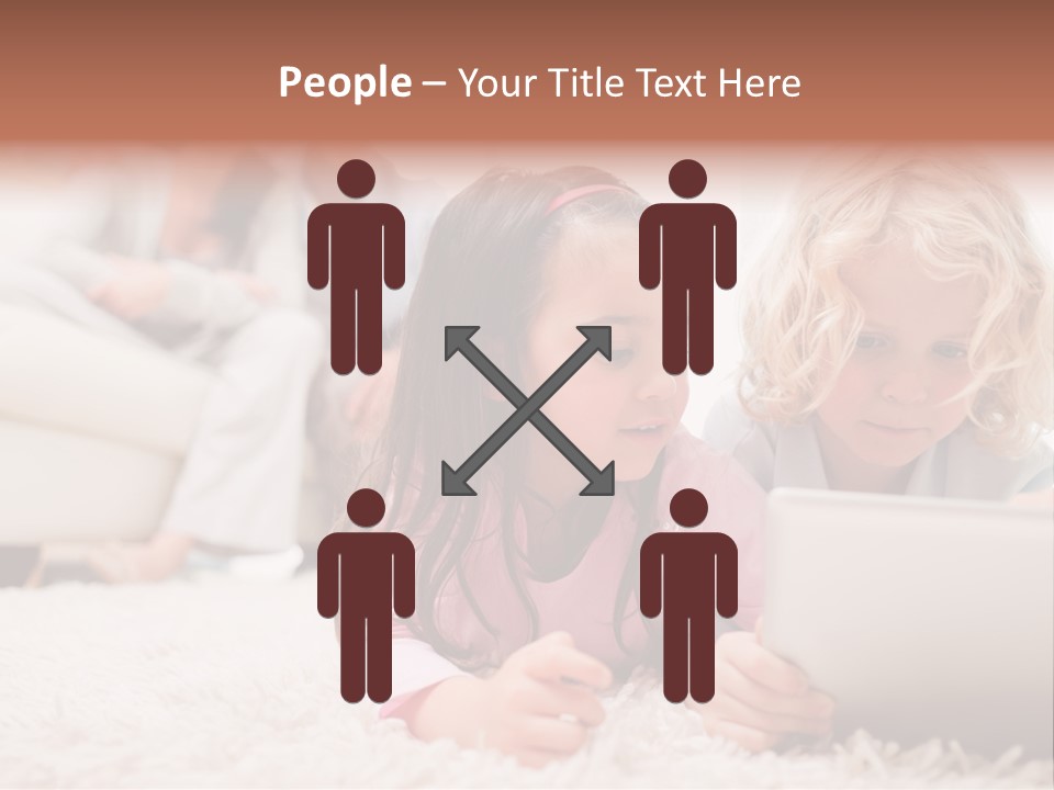 Computing Daughter Learning PowerPoint Template