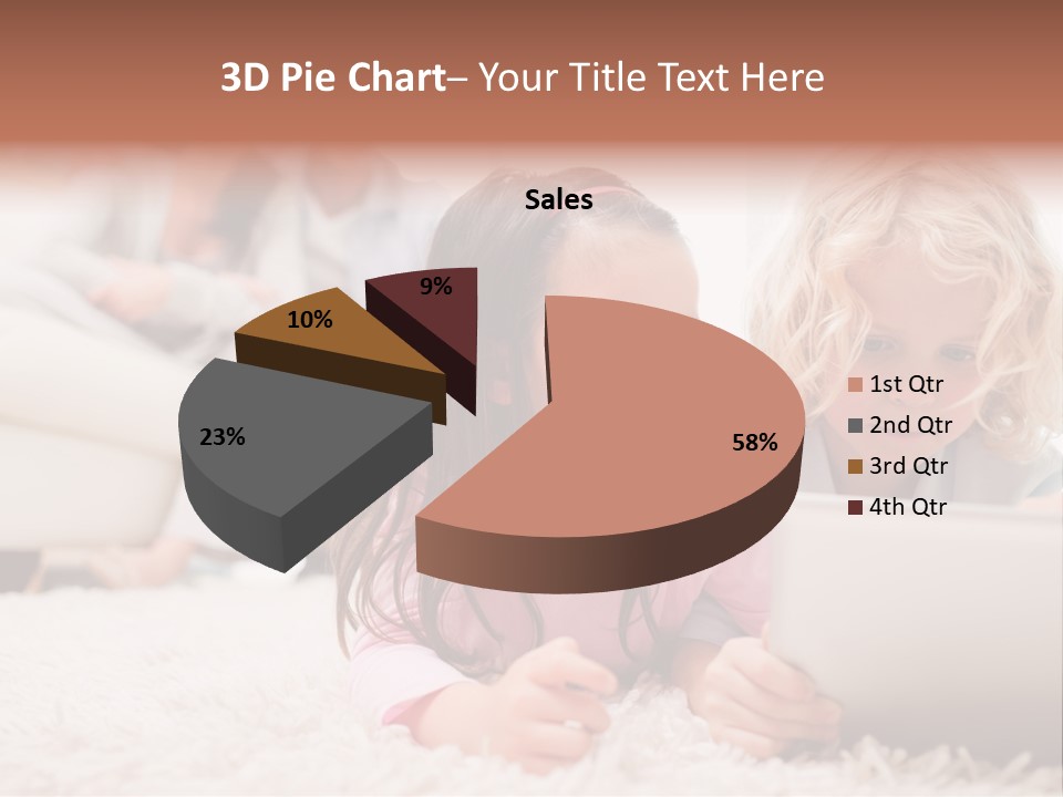 Computing Daughter Learning PowerPoint Template