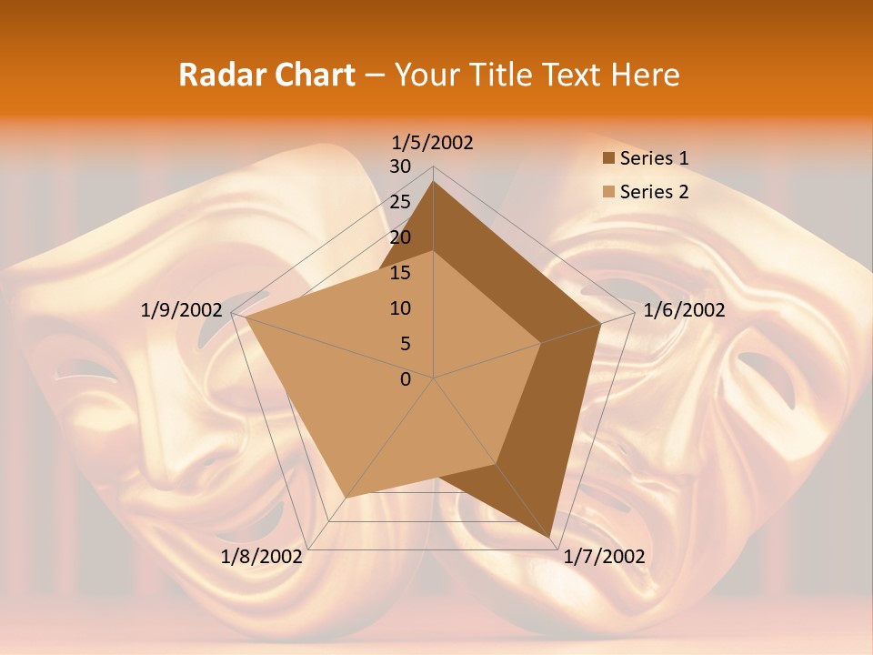 Humor Mask Depression PowerPoint Template