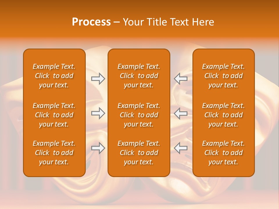 Humor Mask Depression PowerPoint Template