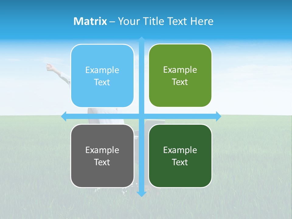 Armchair Recliner Pretty PowerPoint Template