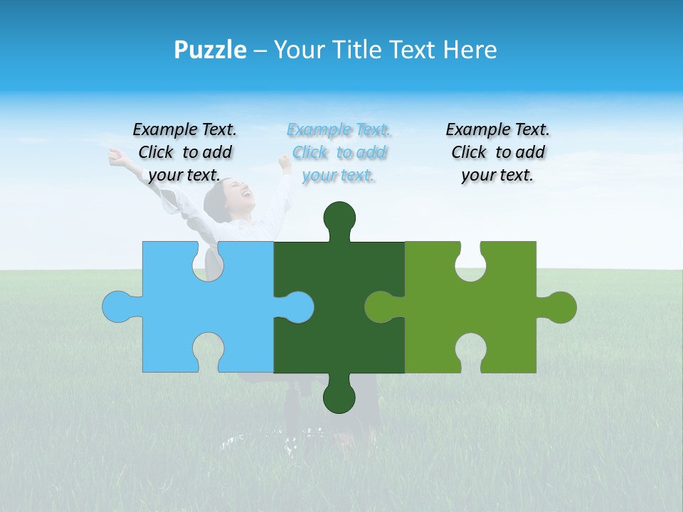 Armchair Recliner Pretty PowerPoint Template