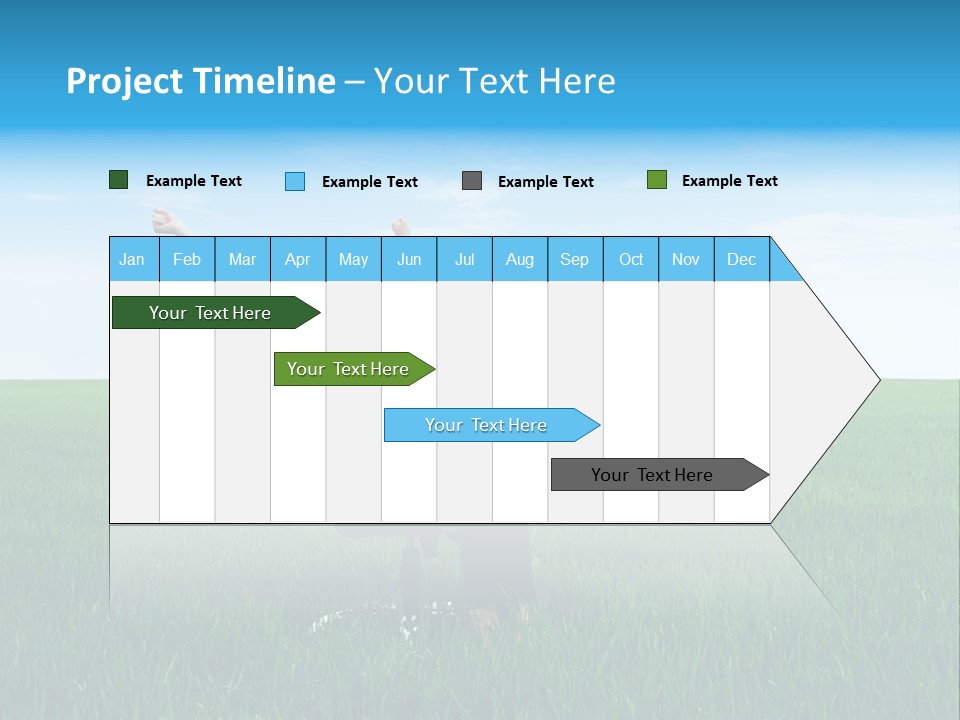 Armchair Recliner Pretty PowerPoint Template