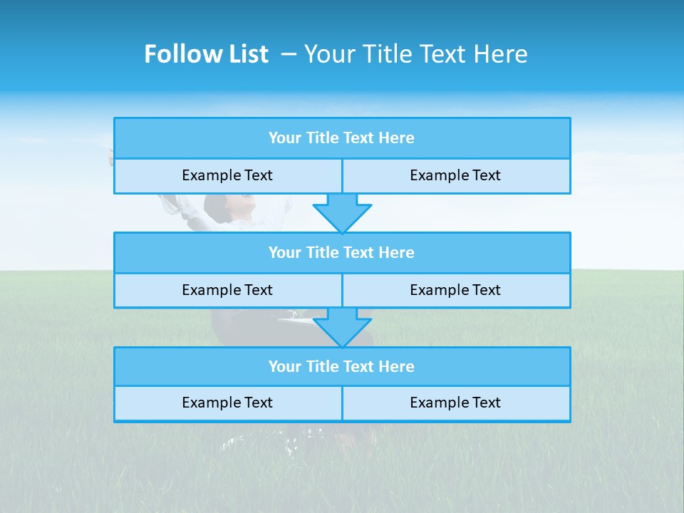 Armchair Recliner Pretty PowerPoint Template