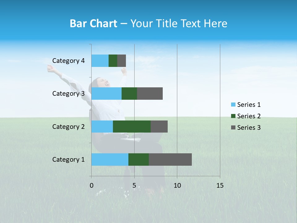 Armchair Recliner Pretty PowerPoint Template