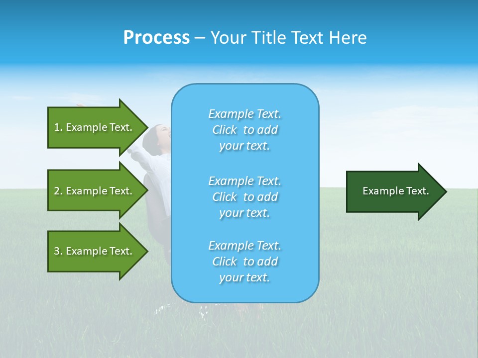 Armchair Recliner Pretty PowerPoint Template
