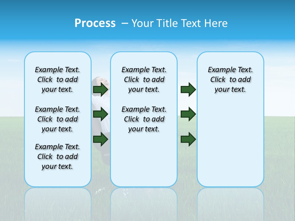 Armchair Recliner Pretty PowerPoint Template