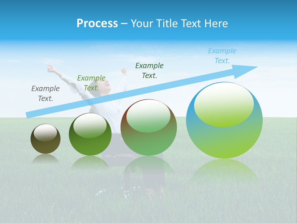 Armchair Recliner Pretty PowerPoint Template