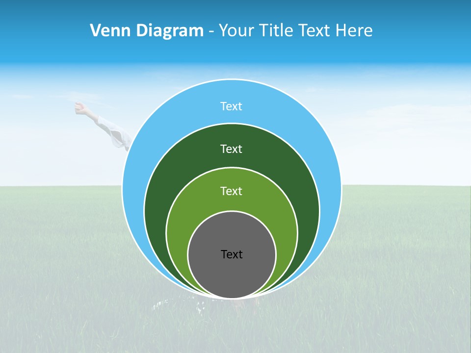 Armchair Recliner Pretty PowerPoint Template