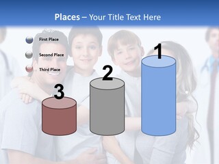 Kid Health Stethoscope PowerPoint Template
