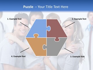 Kid Health Stethoscope PowerPoint Template