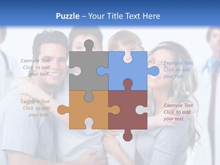 Kid Health Stethoscope PowerPoint Template