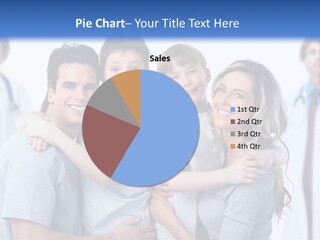 Kid Health Stethoscope PowerPoint Template