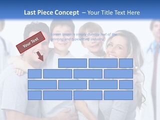 Kid Health Stethoscope PowerPoint Template