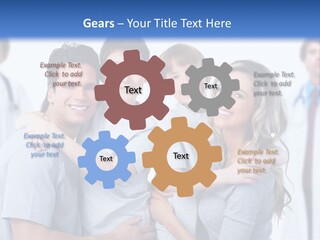 Kid Health Stethoscope PowerPoint Template