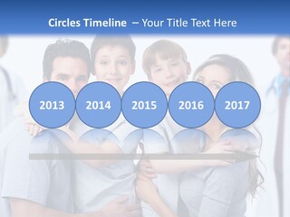 Kid Health Stethoscope PowerPoint Template