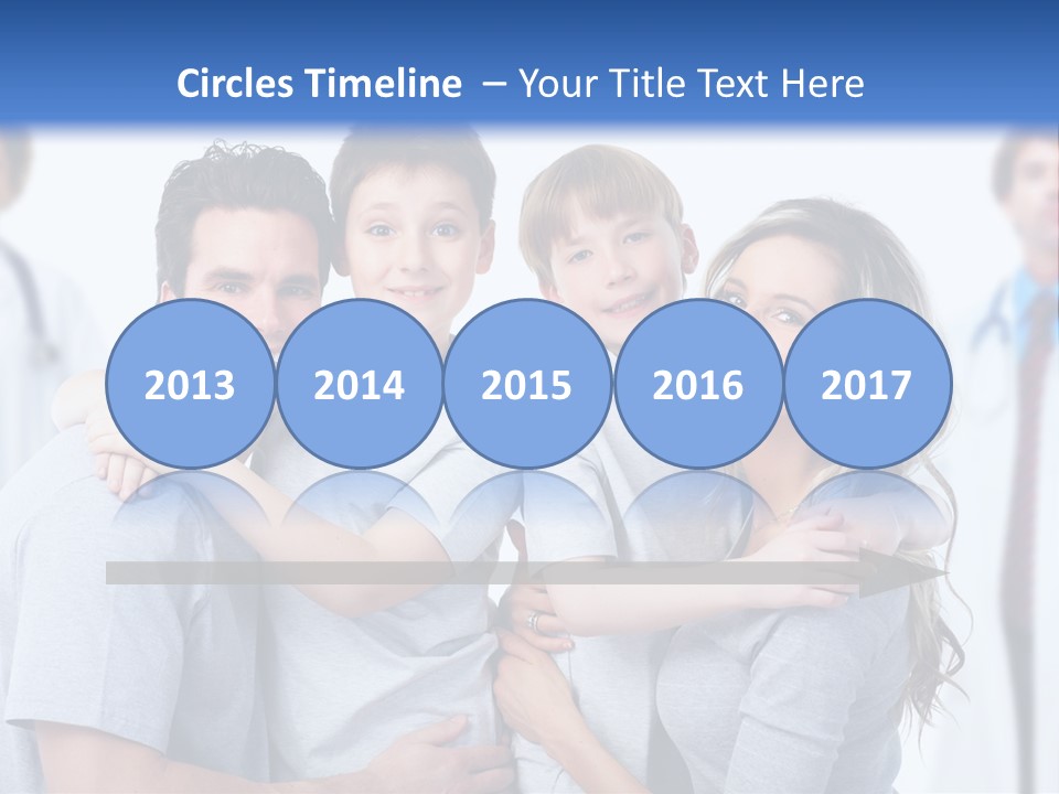 Kid Health Stethoscope PowerPoint Template