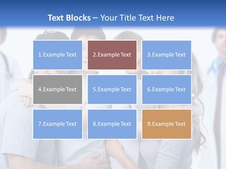 Kid Health Stethoscope PowerPoint Template