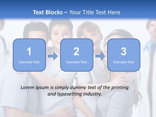 Kid Health Stethoscope PowerPoint Template