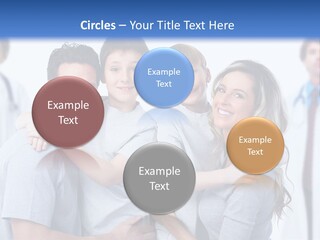 Kid Health Stethoscope PowerPoint Template