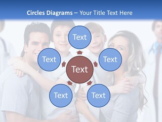 Kid Health Stethoscope PowerPoint Template