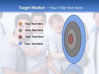 Kid Health Stethoscope PowerPoint Template