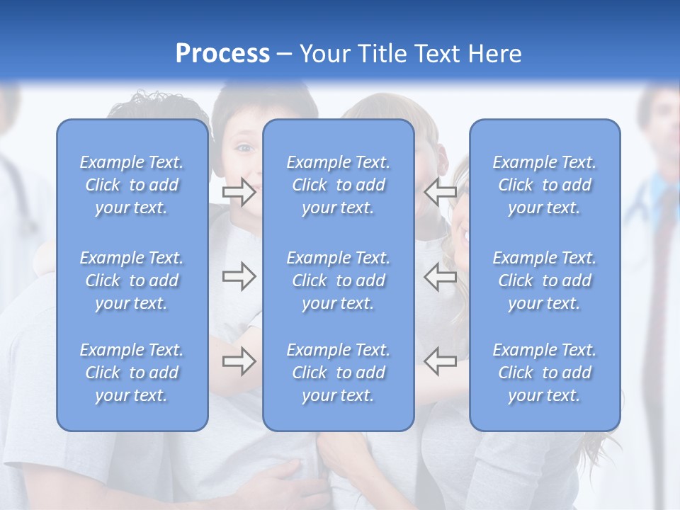 Kid Health Stethoscope PowerPoint Template