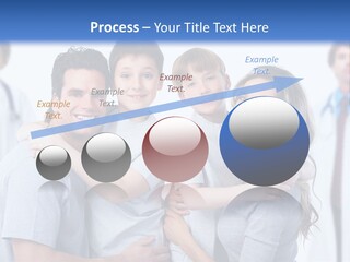 Kid Health Stethoscope PowerPoint Template