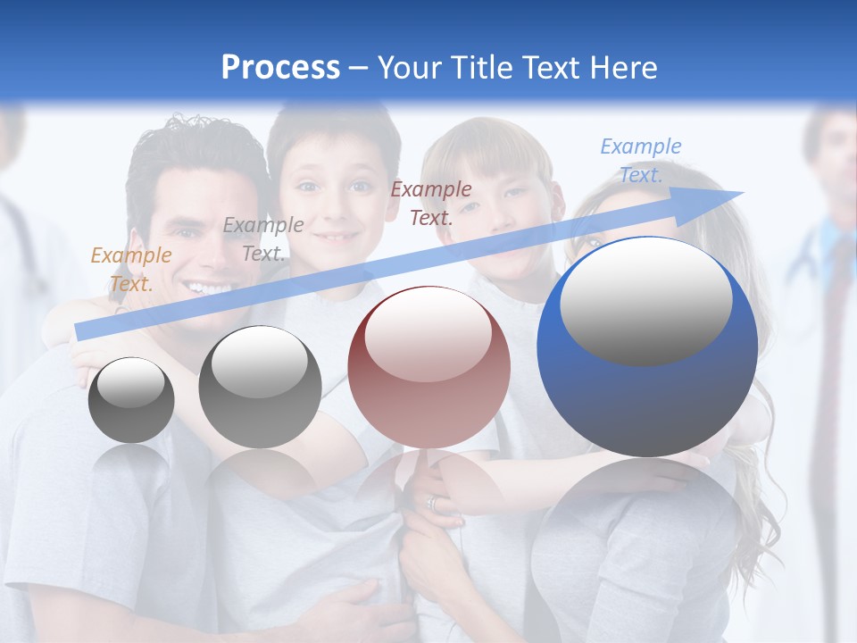 Kid Health Stethoscope PowerPoint Template