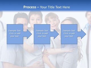 Kid Health Stethoscope PowerPoint Template