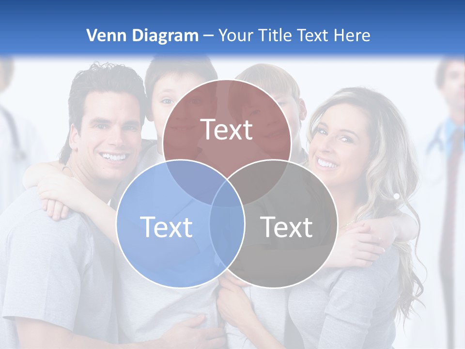 Kid Health Stethoscope PowerPoint Template