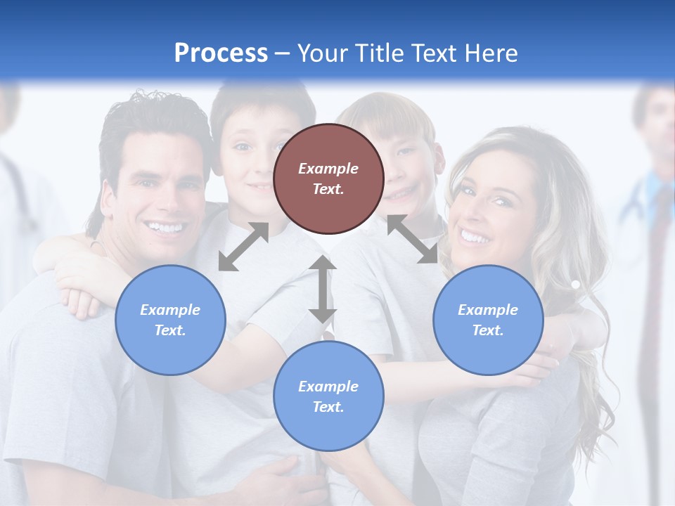 Kid Health Stethoscope PowerPoint Template
