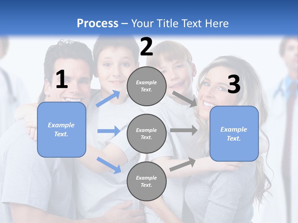 Kid Health Stethoscope PowerPoint Template
