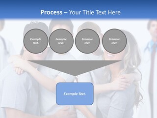 Kid Health Stethoscope PowerPoint Template