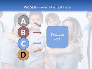 Kid Health Stethoscope PowerPoint Template