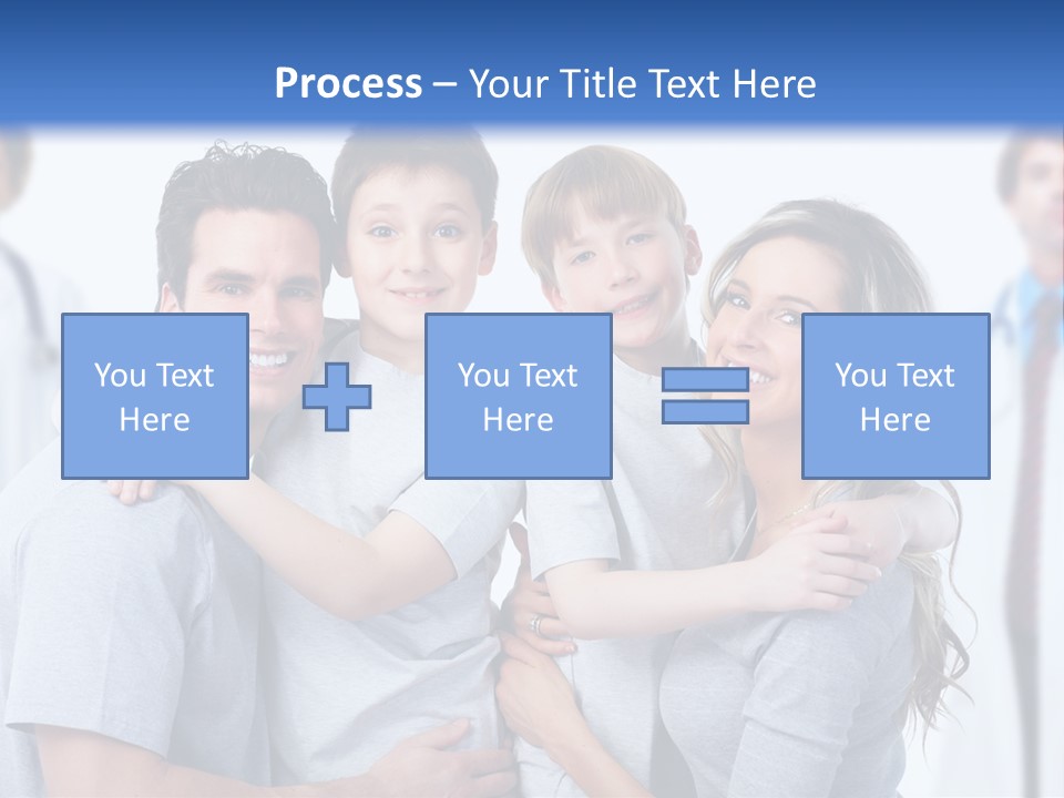 Kid Health Stethoscope PowerPoint Template