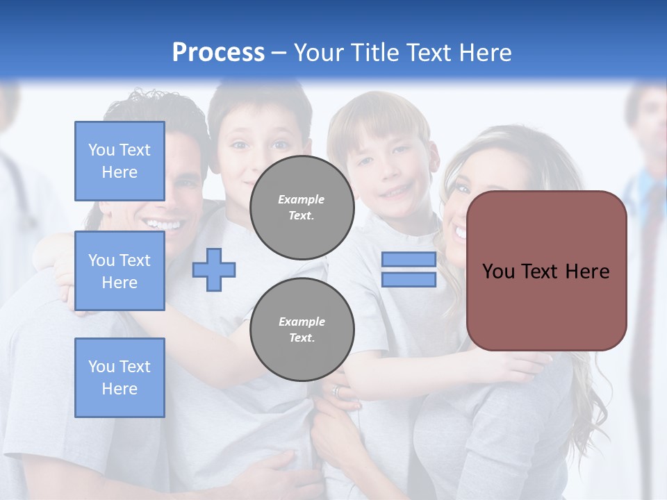 Kid Health Stethoscope PowerPoint Template