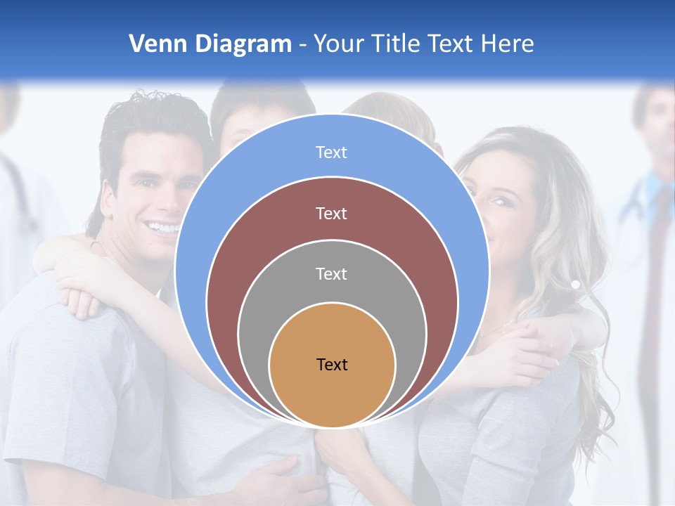 Kid Health Stethoscope PowerPoint Template